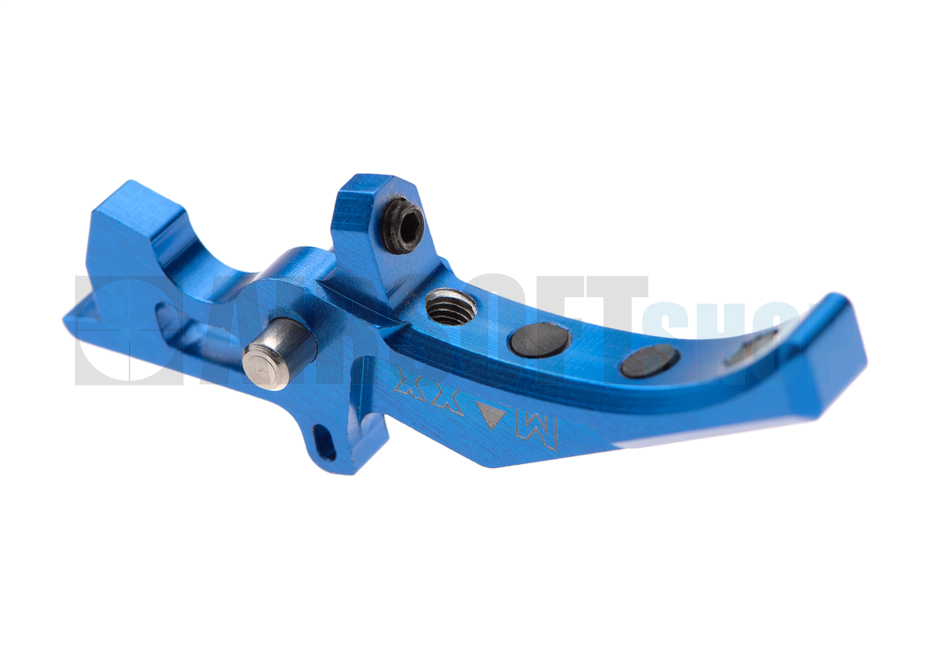 CNC Aluminum Advanced Speed Trigger (Style D) (Blue)