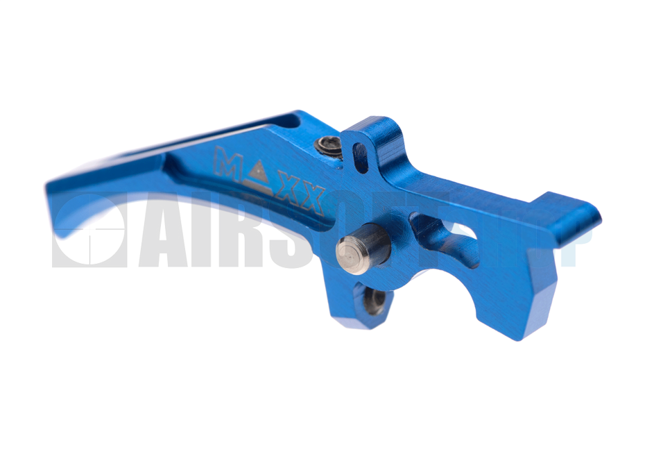 CNC Aluminum Advanced Speed Trigger (Style D) (Blue)