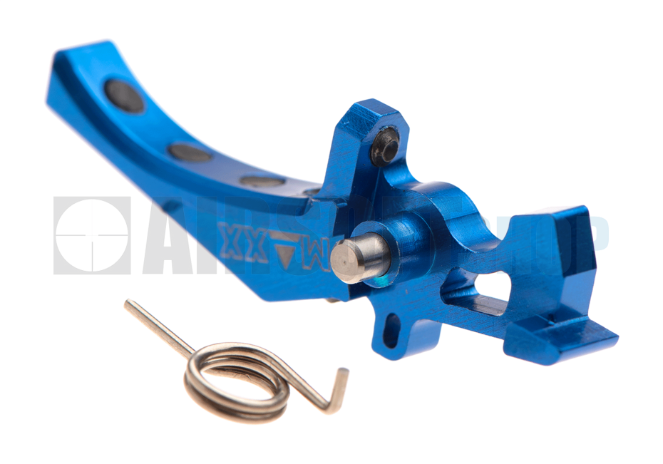 CNC Aluminum Advanced Speed Trigger (Style D) (Blue)