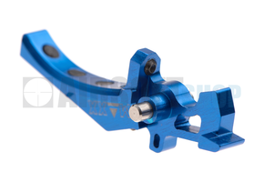 CNC Aluminum Advanced Speed Trigger (Style D) (Blue)