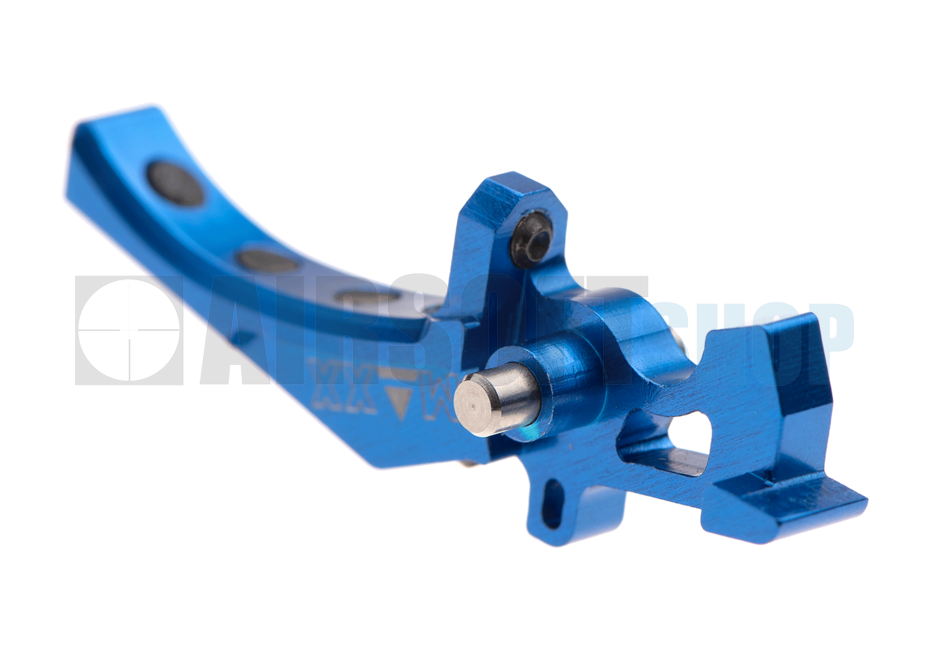 CNC Aluminum Advanced Speed Trigger (Style D) (Blue)