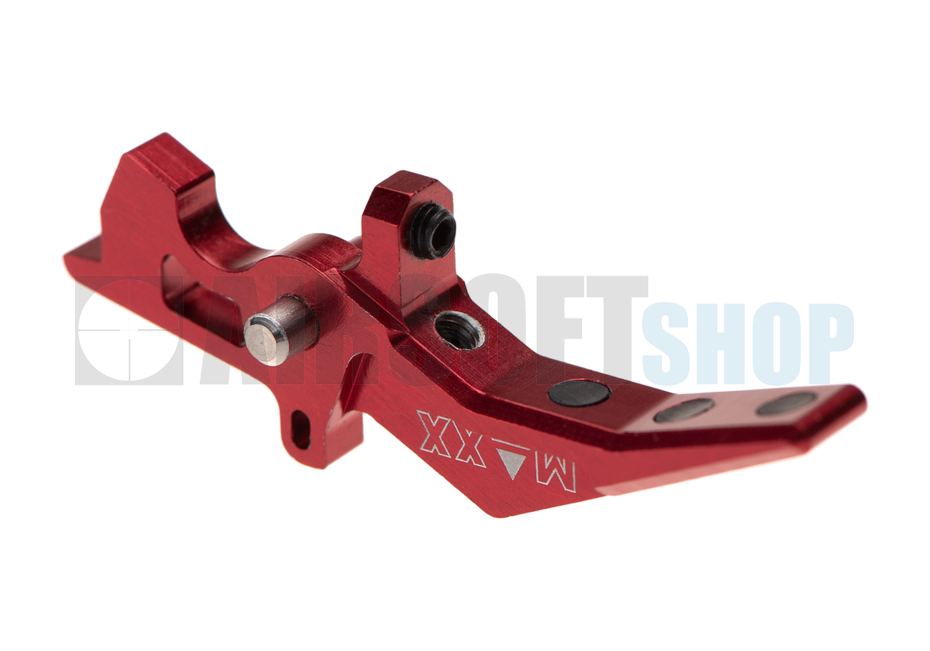 CNC Aluminum Advanced Speed Trigger (Style B) (Red)
