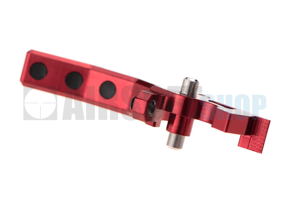 CNC Aluminum Advanced Speed Trigger (Style B) (Red)