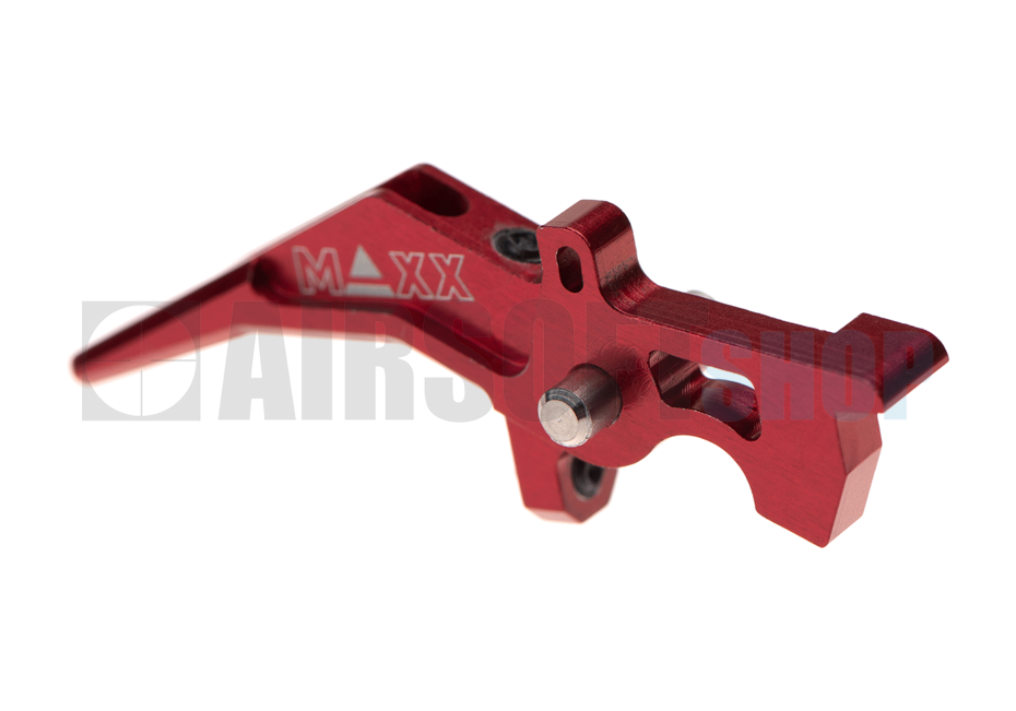 CNC Aluminum Advanced Speed Trigger (Style B) (Red)