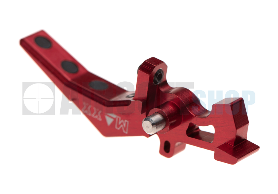 CNC Aluminum Advanced Speed Trigger (Style B) (Red)