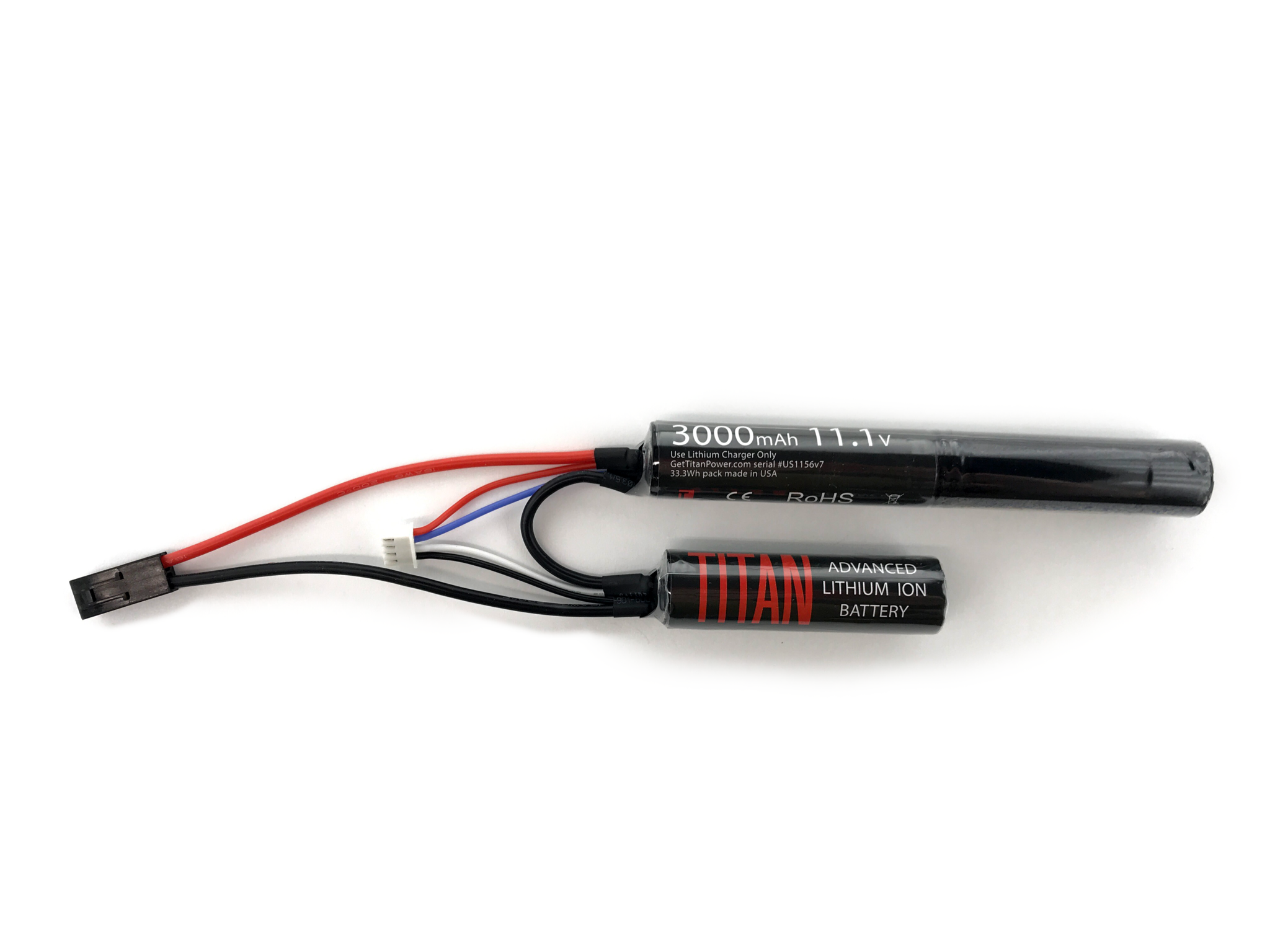 11.1V 3000mAh Li-Ion Battery (Nunchuck - Tamiya)