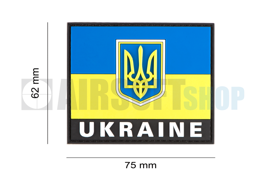 Ukraine Flag PVC Patch