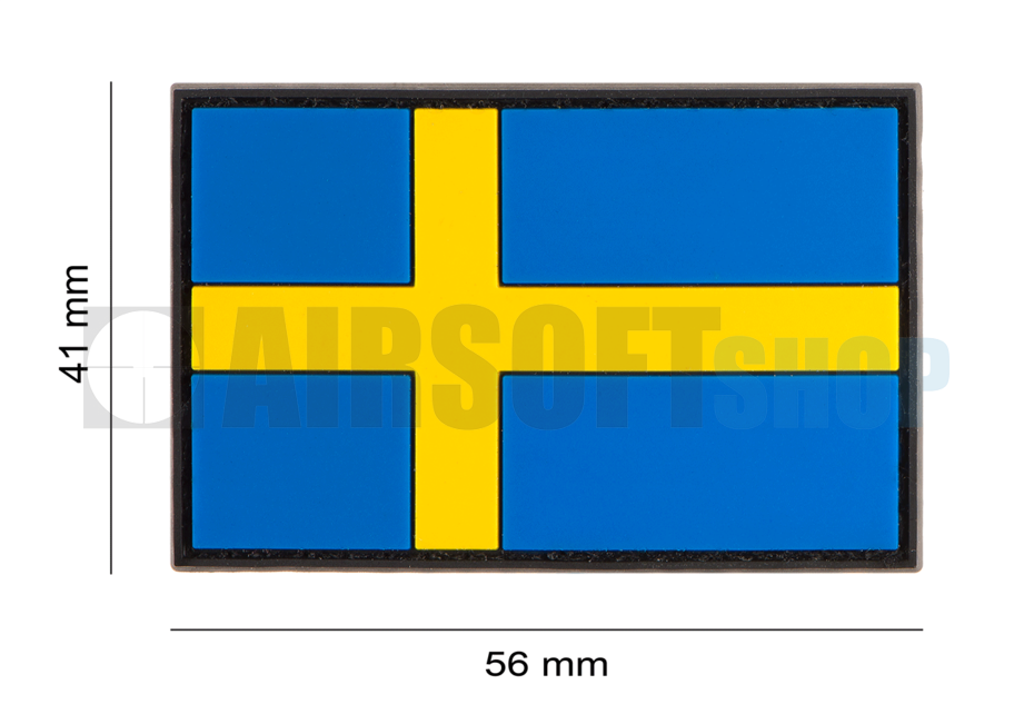 Sweden Flag PVC Patch (Color)