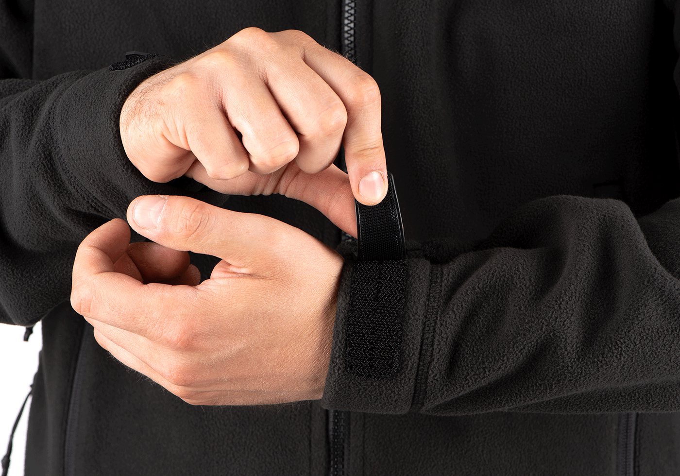 T.O.R.D. Windblock Fleece Hoody AR (Black)