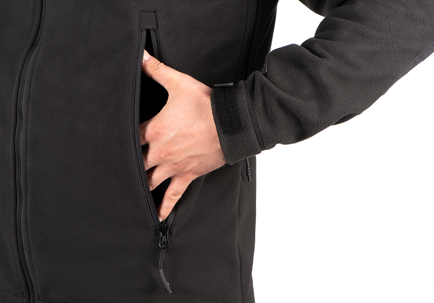 T.O.R.D. Windblock Fleece Hoody AR (Black)