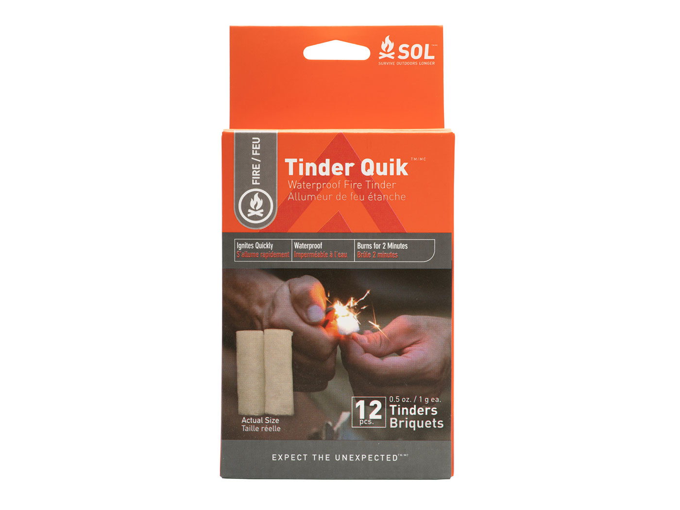 Tinder Quik Tondel (12 Pcs)