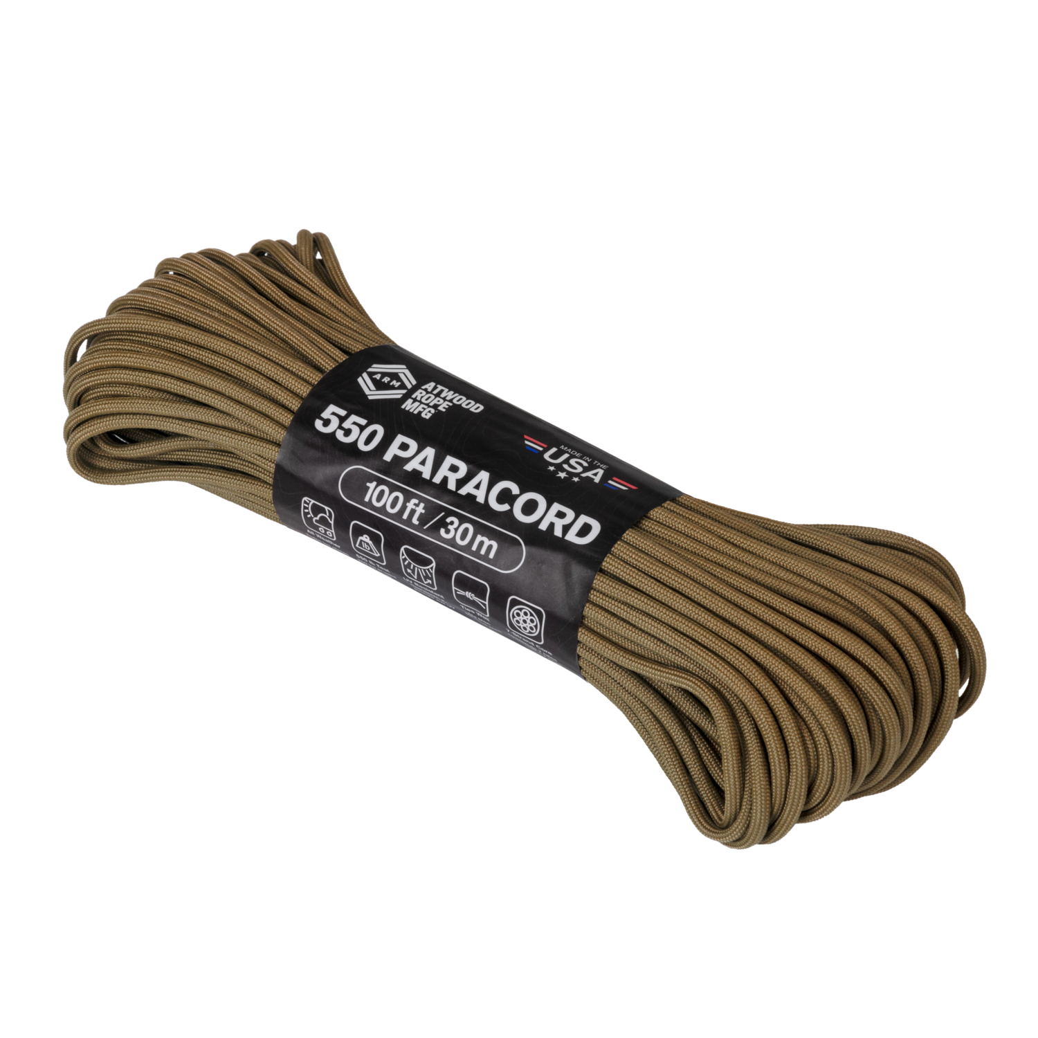 550 Paracord 30m (Coyote)