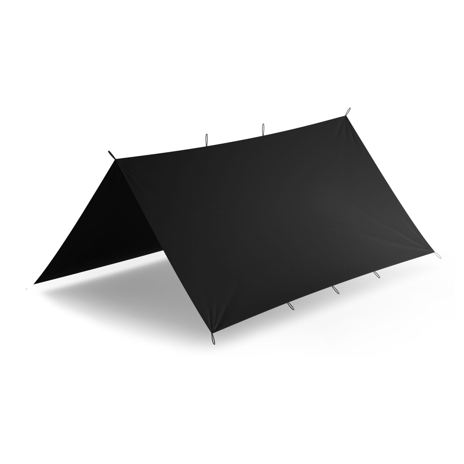SUPERTARP Polyester Ripstop (Black)