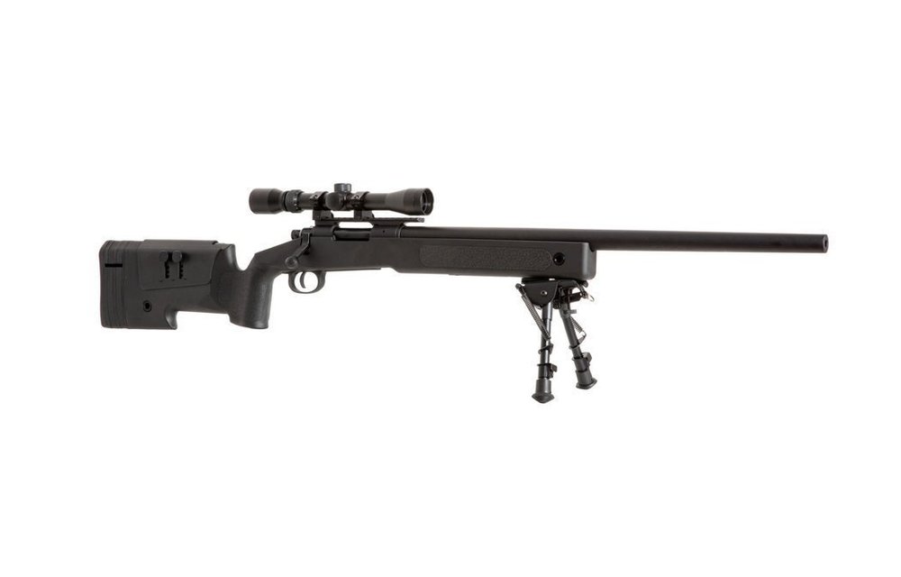 SA-S02 Sniper CORE + Scope & Bipod (Black)