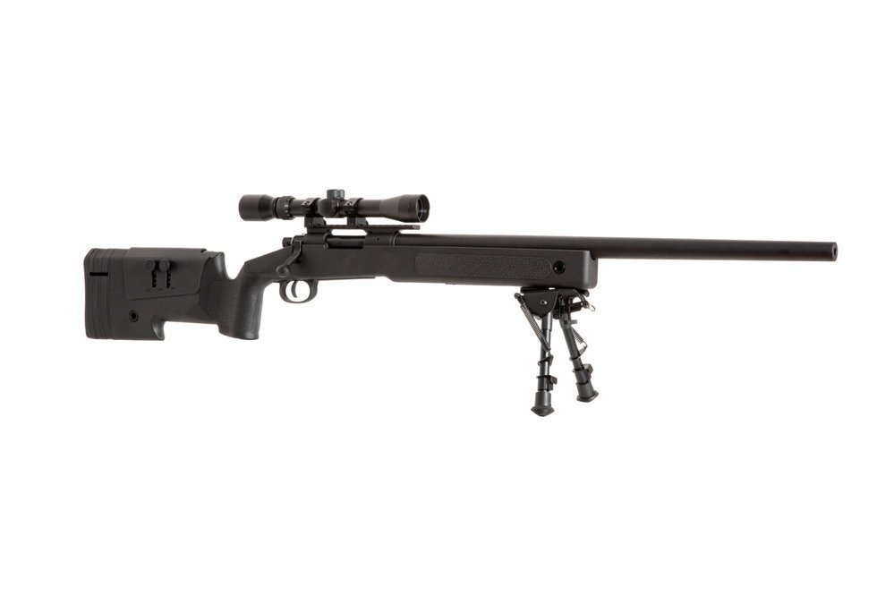 SA-S02 Sniper CORE + Scope & Bipod (Black)