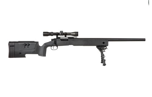 SA-S02 Sniper CORE + Scope & Bipod (Black)