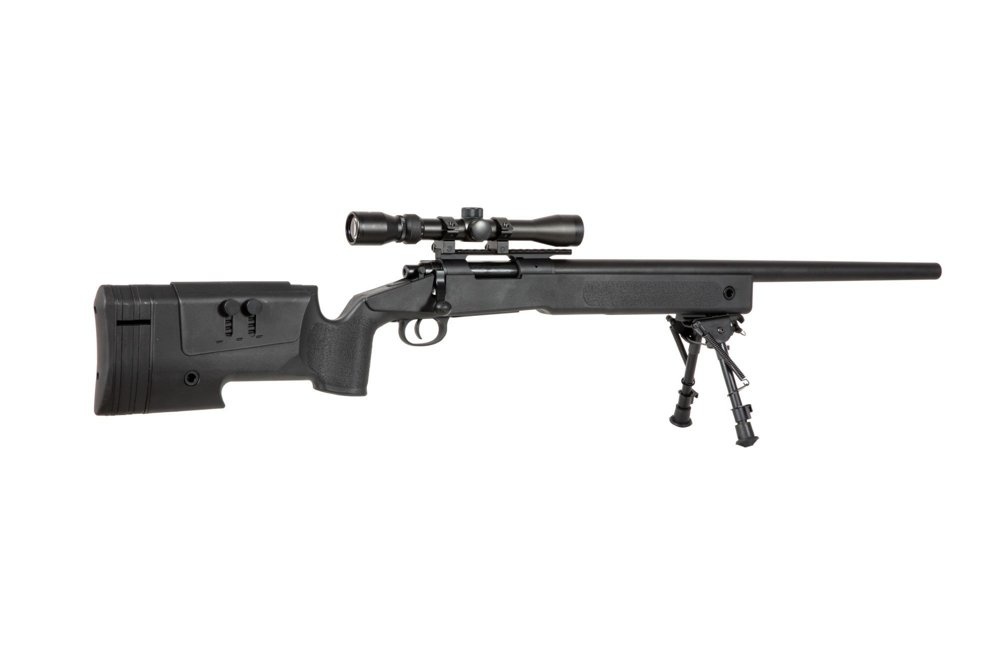 SA-S02 Sniper CORE + Scope & Bipod (Black)