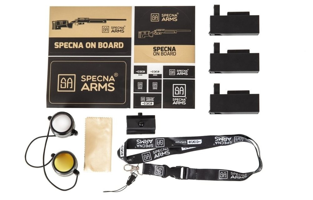 SA-S02 Sniper CORE + Scope & Bipod (Black)