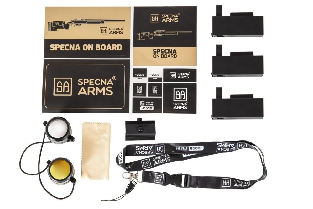 SA-S02 Sniper CORE + Scope & Bipod (Black)
