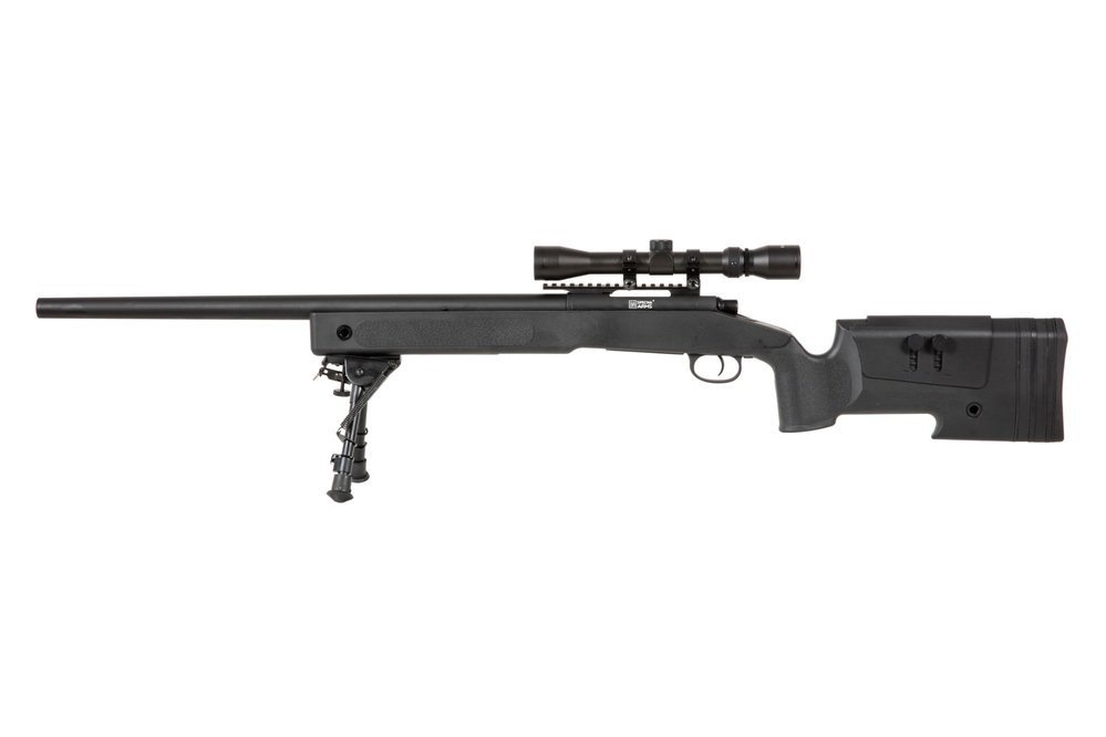 SA-S02 Sniper CORE + Scope & Bipod (Black)