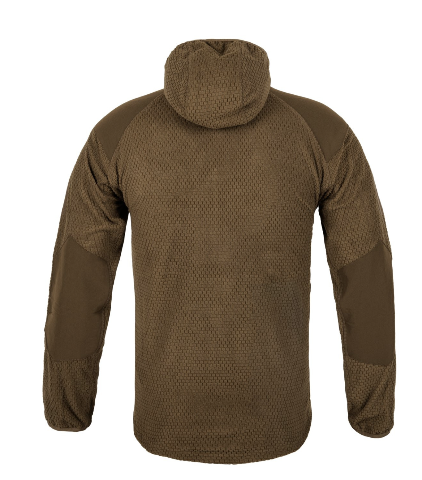 Alpha Hoodie Jacket (Grid Fleece) (Shadow Grey)