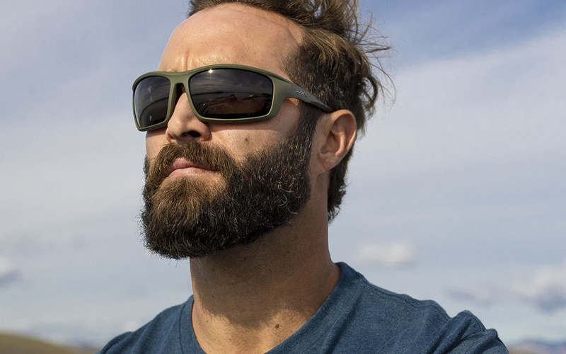 Grid Captivate Polarized Grey (Matte Utility Green)