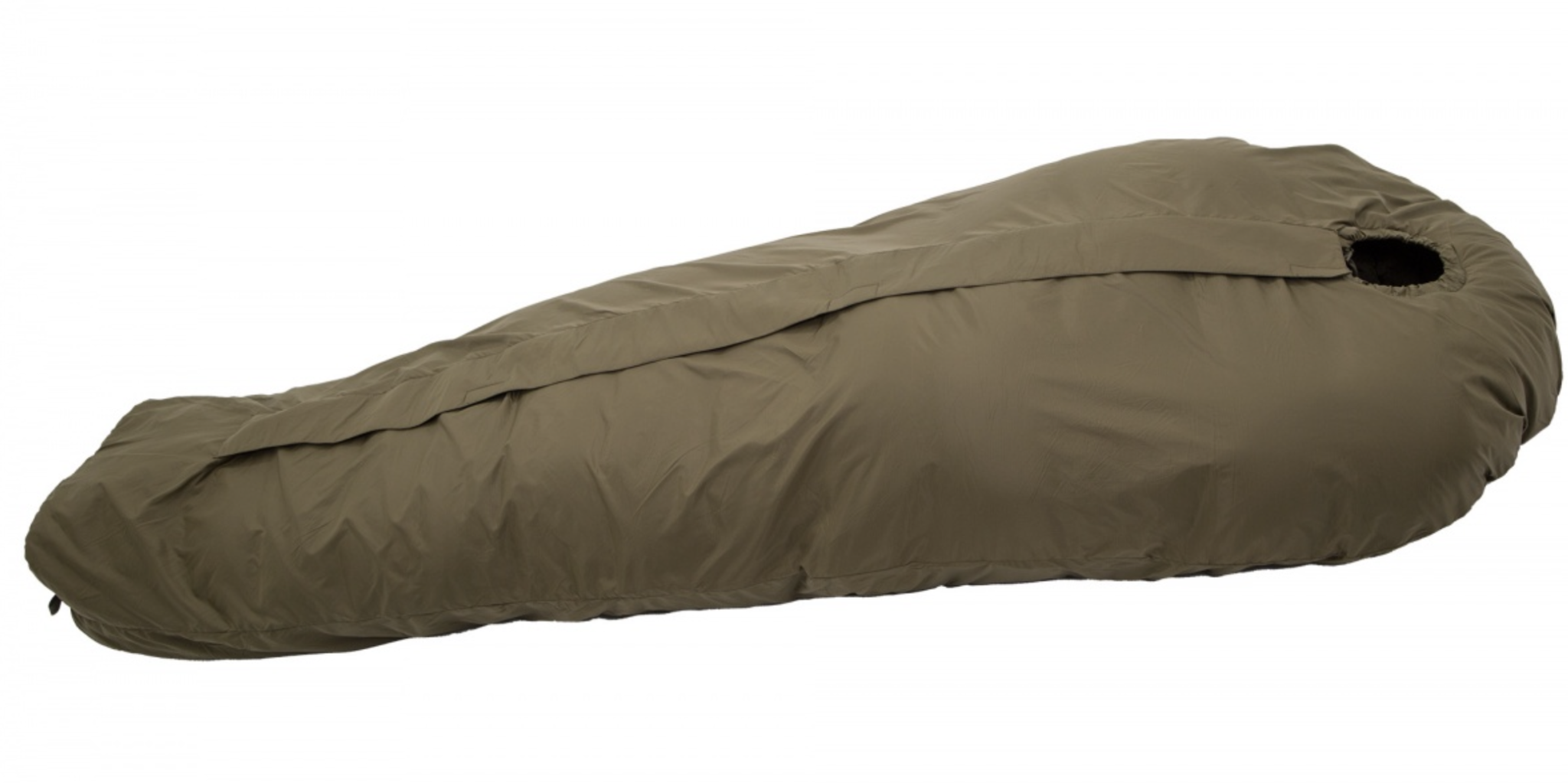 Defence 1 Top Sleeping Bag (Mid Zip) (Olive)