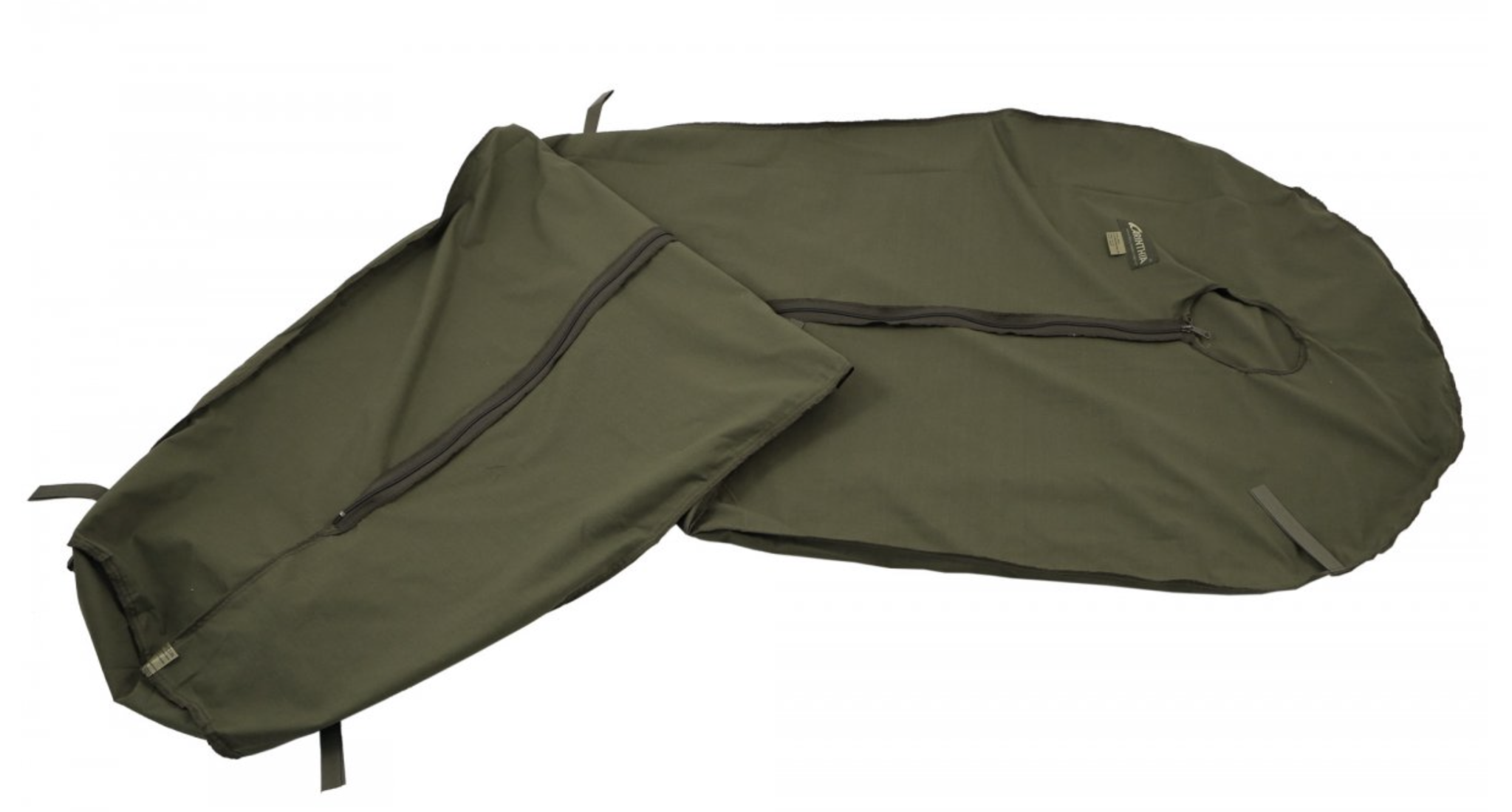 Polycotton Liner For Sleeping Bag (Mid Zip) (Olive)