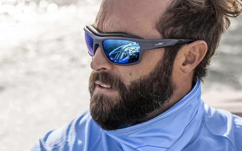 Ozone Captivate PolarizedBlue Mirror (Matte Grey Frame)