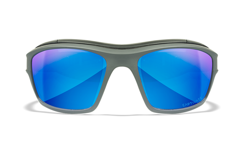 Ozone Captivate PolarizedBlue Mirror (Matte Grey Frame)