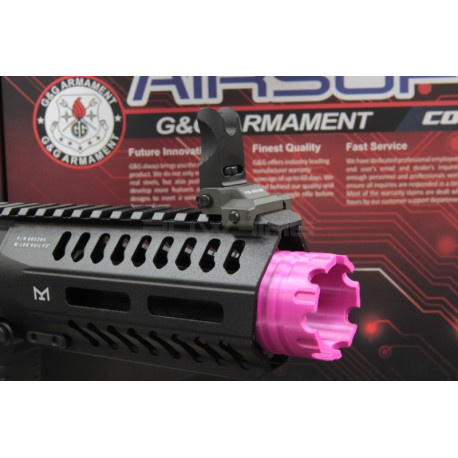 Polymer Flashhider for G&G ARP9 / ARP556 (Glossy Pink)