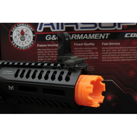 Polymer Flashhider for G&G ARP9 / ARP556 (Orange)