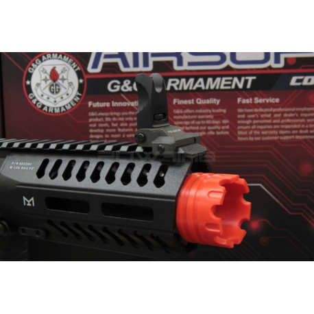 Polymer Flashhider for G&G ARP9 / ARP556 (Red)