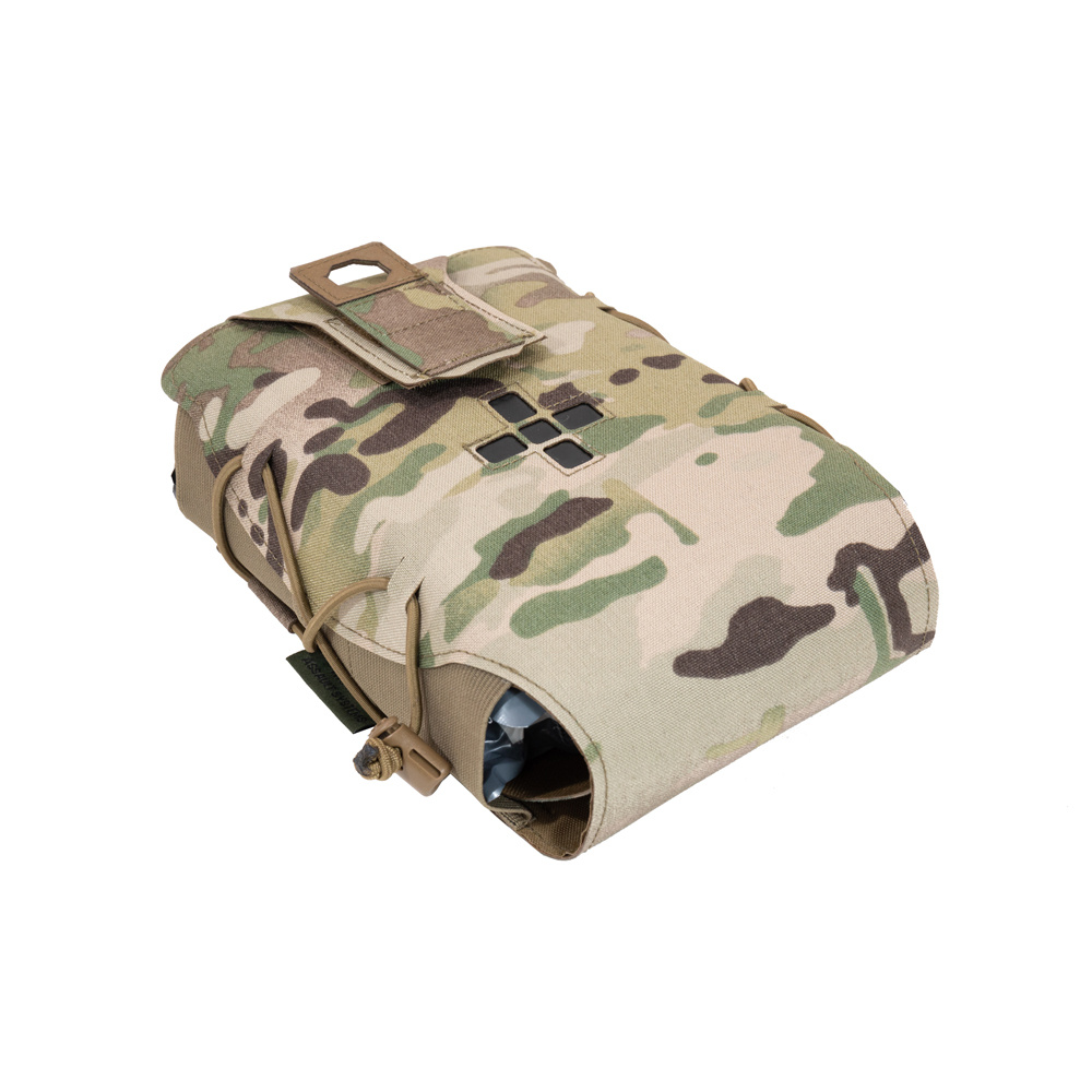 Laser Cut Large Horizontal Individual First Aid Kit Pouch (Multicam)