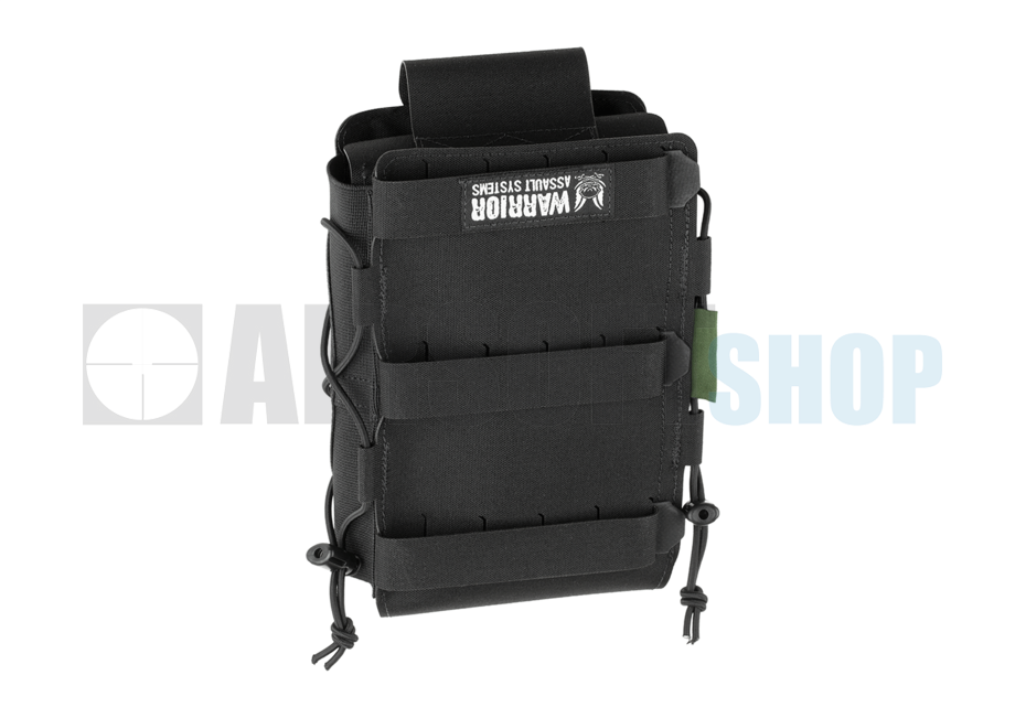 Laser Cut Large Horizontal Individual First Aid Kit Pouch (Black)