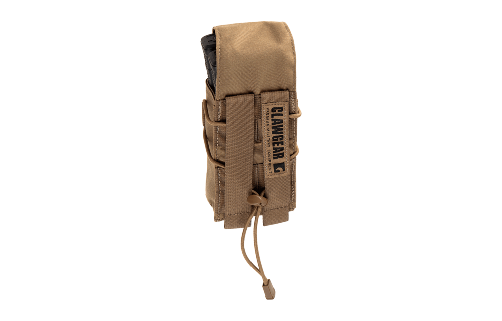 5.56mm Single Mag Stack Flap Pouch Core (Coyote)