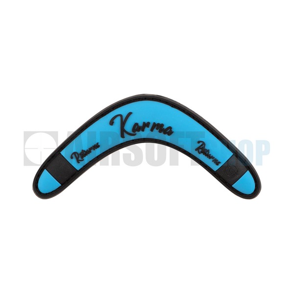Karma Returns Rubber Patch (Blue)