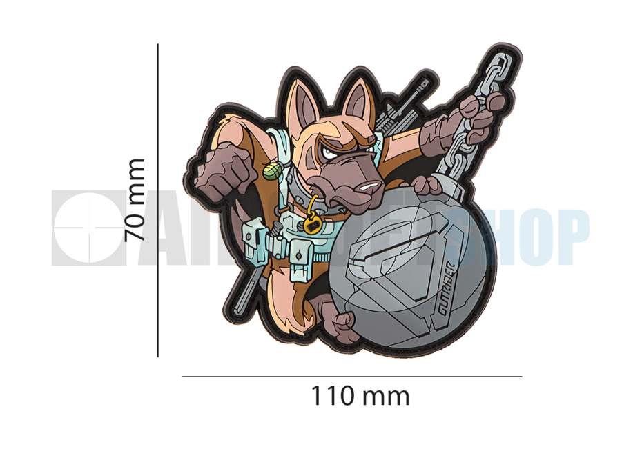 K9 Rubber Patch (Color)