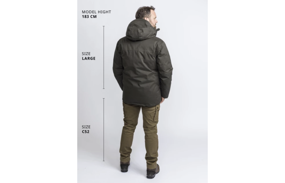 Värnamo Padded Jas (Donkergroen)