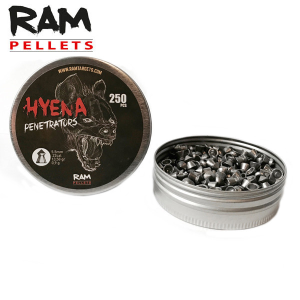 Hyena Penetrators 4.5mm Pellets 500pcs (0,48g)