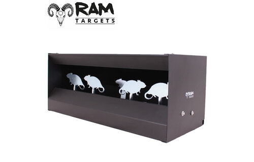 Rat Silhouette Pellet Trap Target System