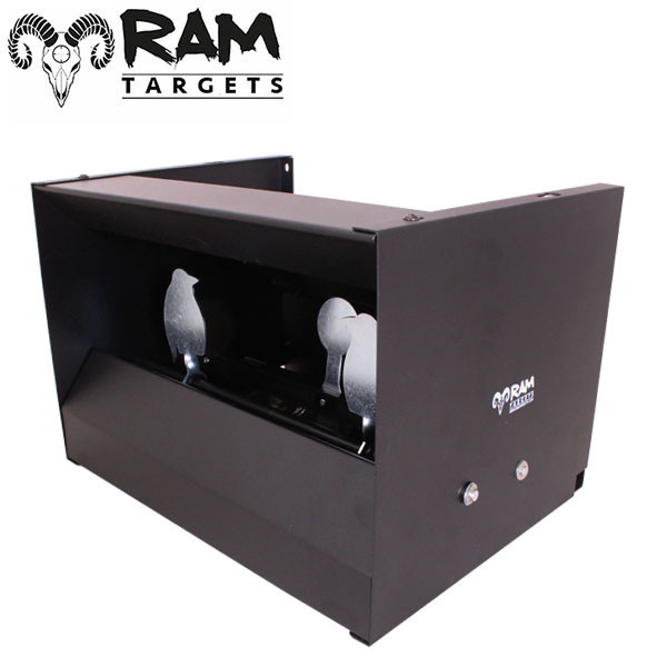 Crow Silhouette Pellet Trap Target System