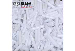 Schietpijpjes Wit Plastic 100st