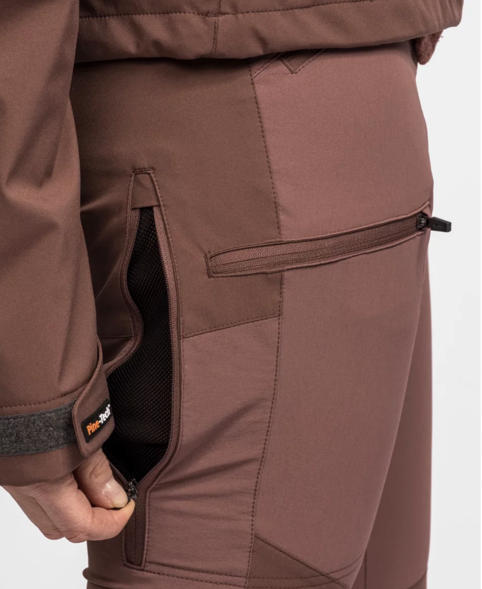 Dames Brenton Broek (Mole Bruin)