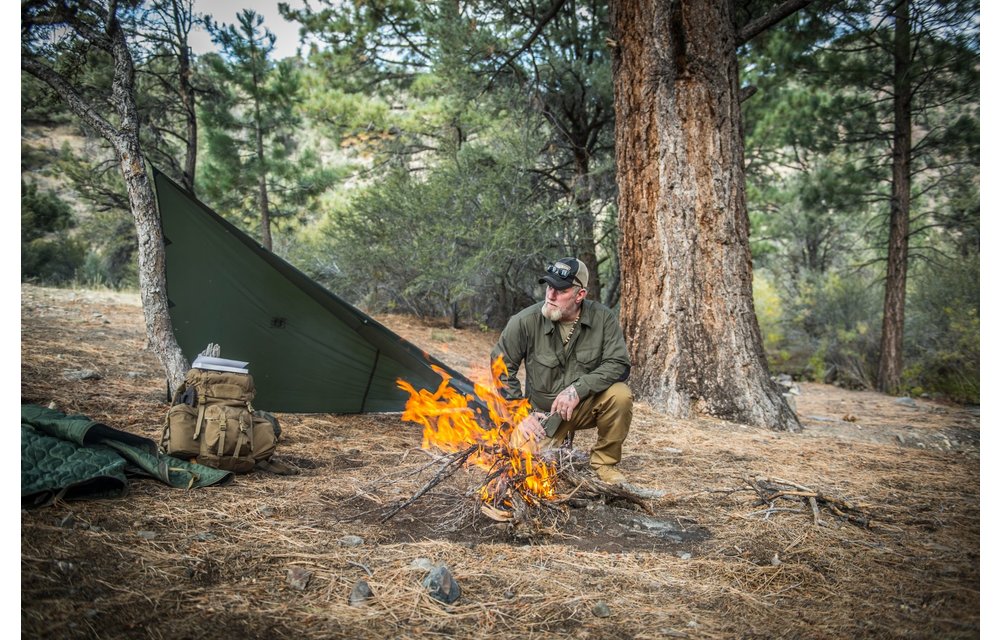 Woodsman Shirt (Taiga Green/Black A)