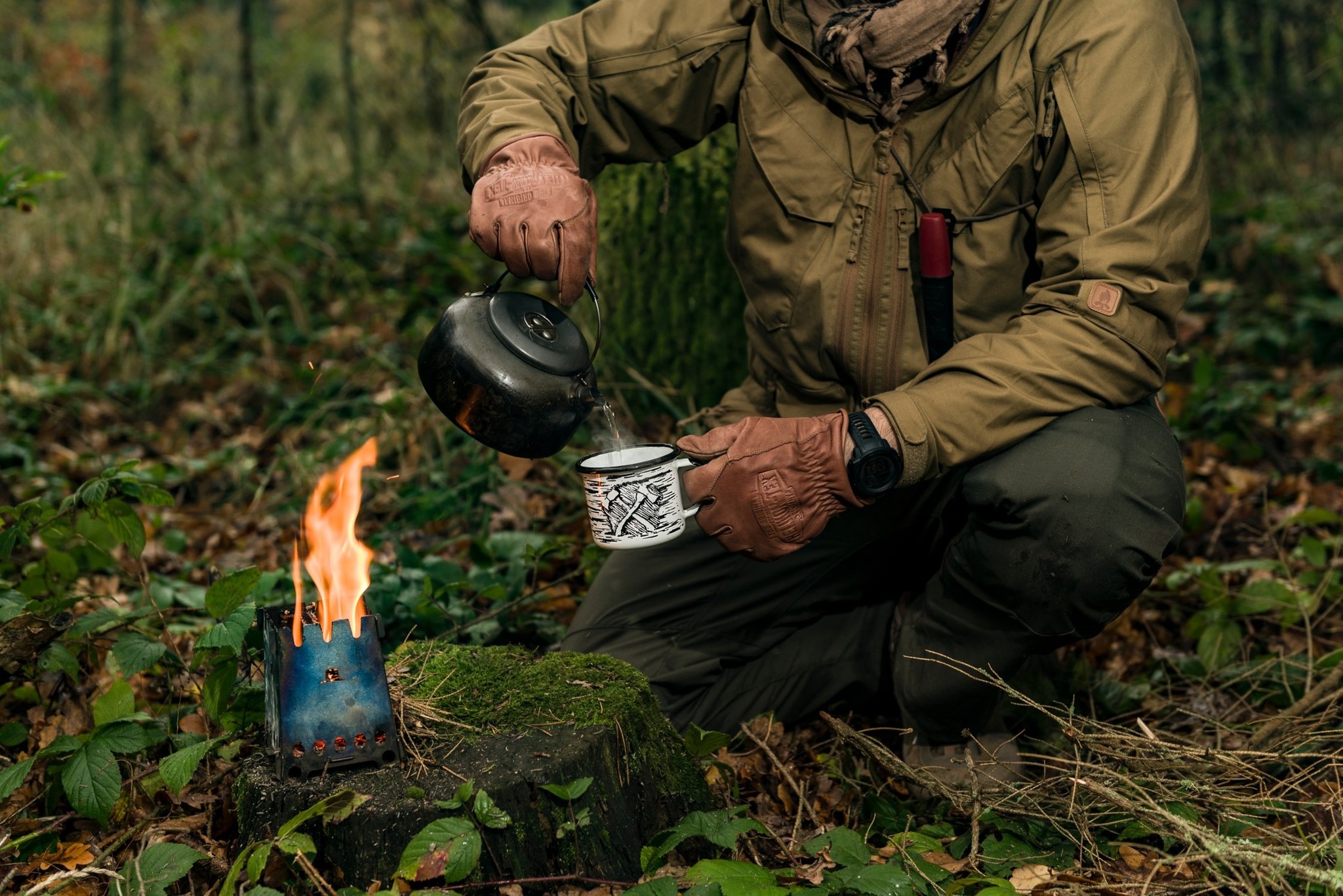 Axe Enamel Mug 0,35L