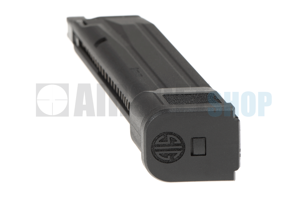 P320 M17 Full Metal 21rds GBB Mag (Black)