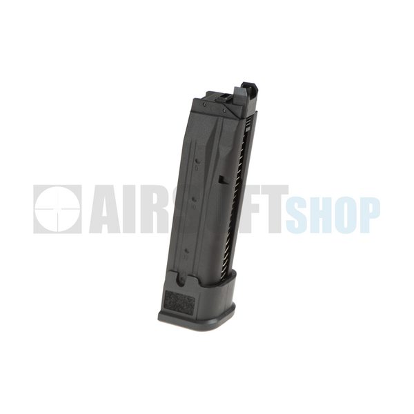 P320 M17 Full Metal 21rds GBB Mag  (Black)