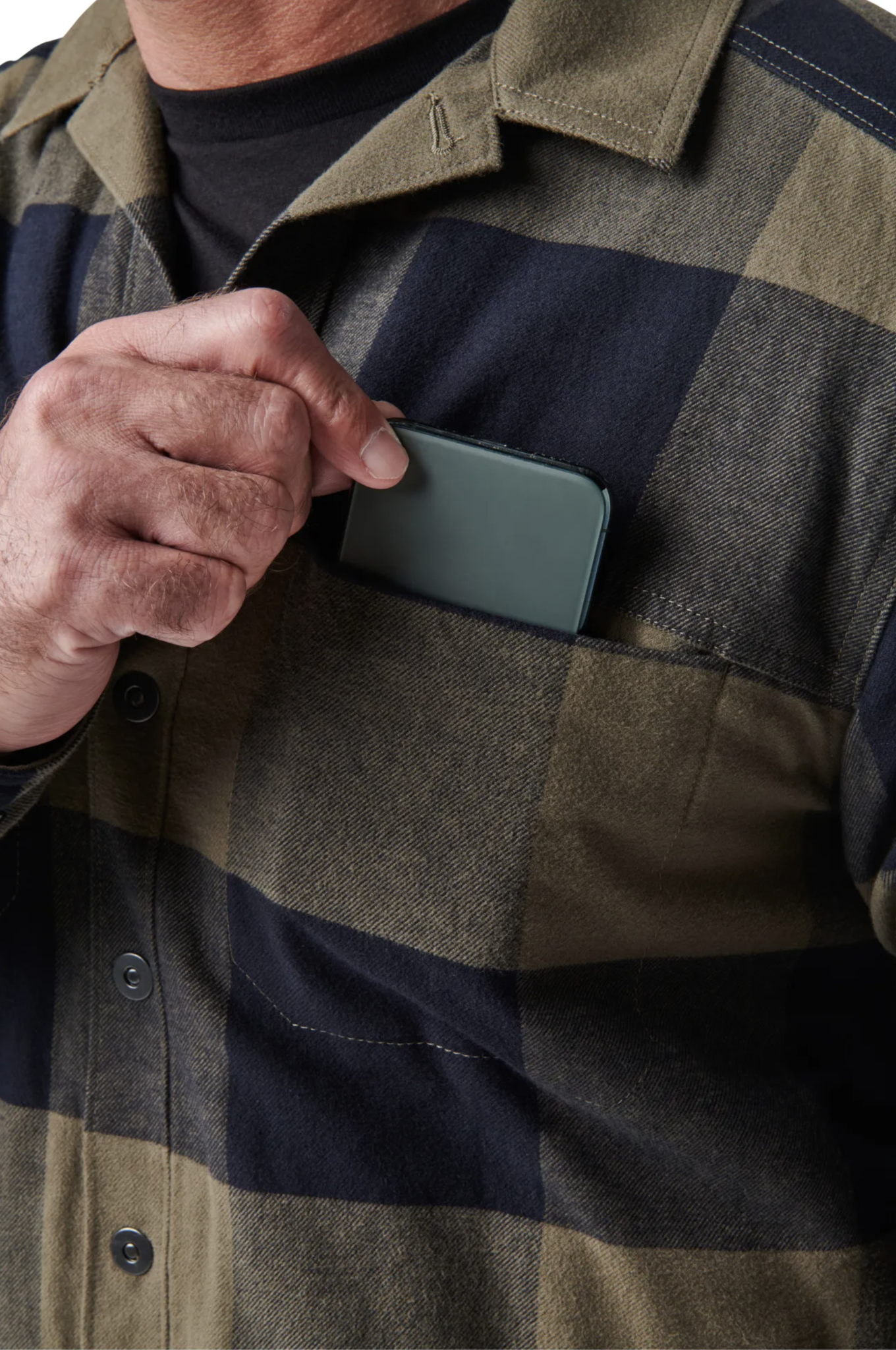 Lester Long Sleeve Shirt (Red Bourbon Plaid)