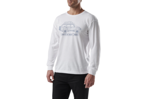 Offroad Dreaming Long Sleeve T-Shirt (White)